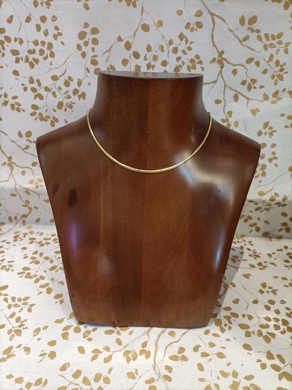 Collier maille doré Collier maille doré